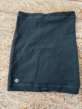 lululemon athletica black neck warmer O/S
